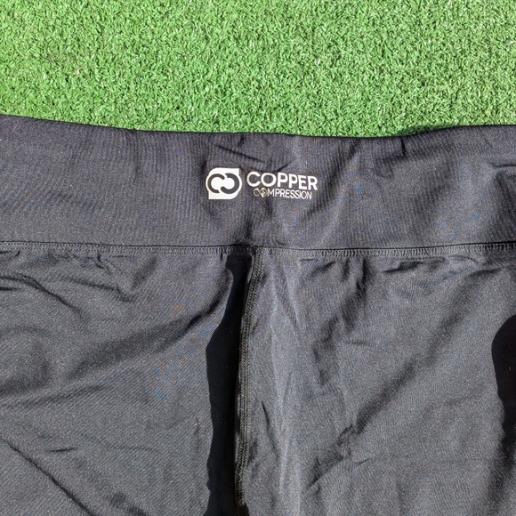 Copper Infused Mens Support Compression Base-Layer Performance Tights Large New - Picture 5 of 6